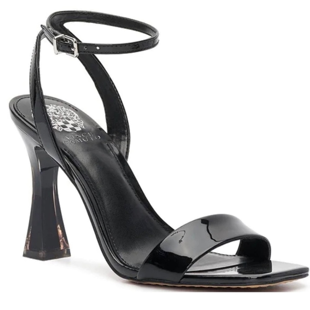 Vince Camuto Reletty Black Strappy Sandals